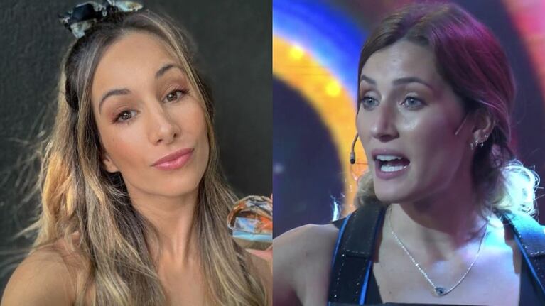 Picante comentario de Estefanía Berardi a Viciconte tras su cruce en Bienvenidos a bordo (Fotos: Instagram y Captura)