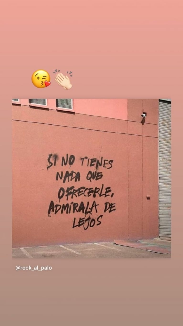 Picante frase de Morena Rial, a una semana de separarse: "Si no tienes nada que ofrecerle, admírala de lejos"