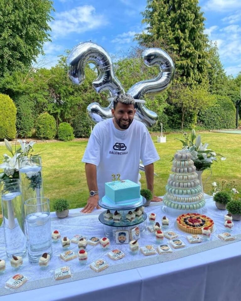 Picante mensaje de la novia al Kun Agüero ¿dedicado a Gianinna Maradona?: "Un cumple para nosotros"