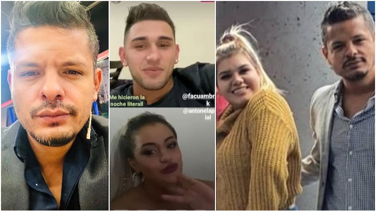 Picante mensaje del abogado de Morena Rial para Facundo Ambrosioni, tras confesar una infidelidad (Fotos: Instagram, Captura y Web)