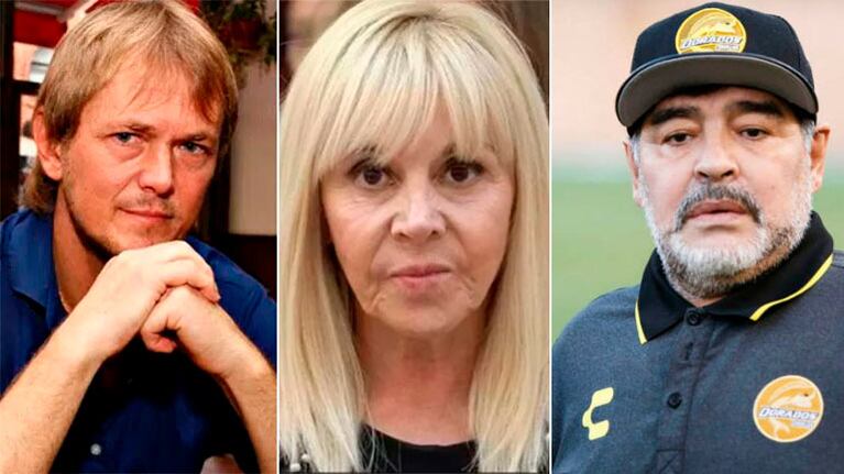Picante posteo de Jorge Taiana tras el allanamiento a la casa de Claudia Villafañe ¿dedicado a Maradona?