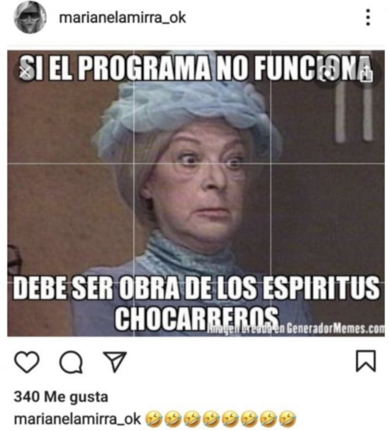 Picante posteo de Marianela Mirra tras la sorpresiva renuncia de Jorge Rial a TV Nostra