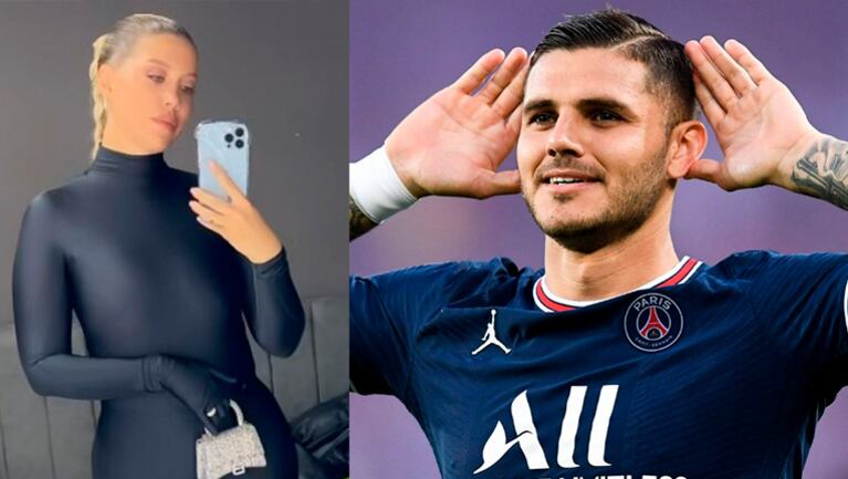 Picante reacción de Mauro Icardi al ver a Wanda Nara con un sensual catsuit tras su crisis.