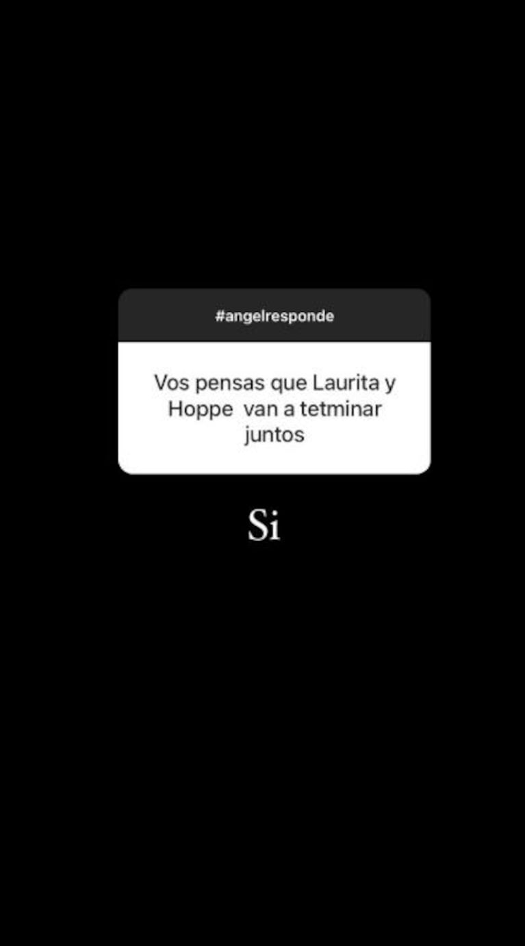 Picante teoría de De Brito cuando le preguntaron si cree que Laurita Fernández y Fede Hoppe van a terminar juntos: "Sí"