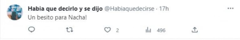 Picante tweet de Lali Espósito tras las polémicas declaraciones de Nacha Guevara en su contra