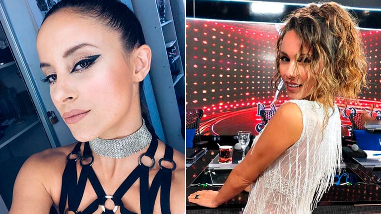 Picante tweet de Lourdes Sánchez tras el fuerte cruce con Pampita en el Bailando: Los de afuera son de...