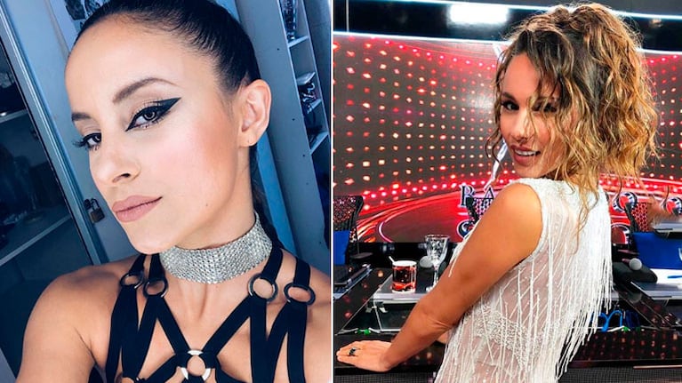 Picante tweet de Lourdes Sánchez tras el fuerte cruce con Pampita en el Bailando: Los de afuera son de...