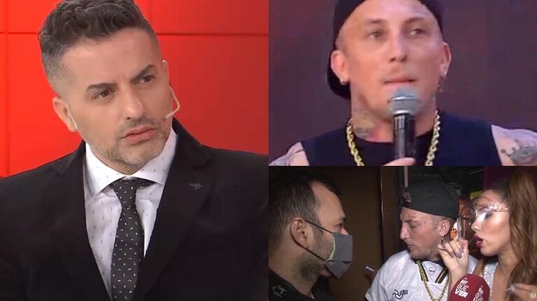 Picantísima reacción de Ángel de Brito por la furia del Polaco y Barby Silenzi: No hay que dar notas picados