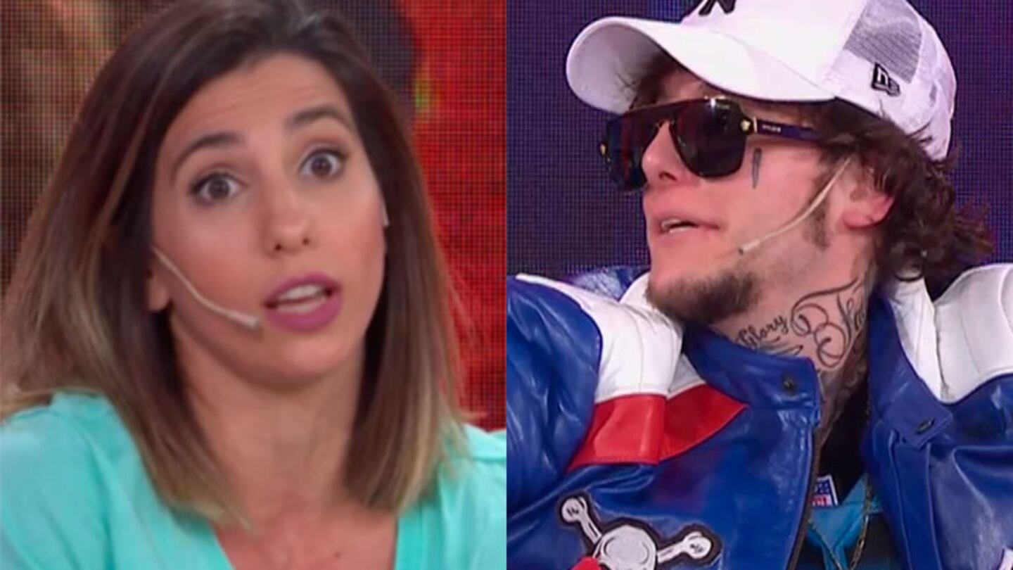 Picantísimo tweet de Cinthia Fernández contra Alex Caniggia por no dejar que las angelitas lo entrevisten: Qué cagón