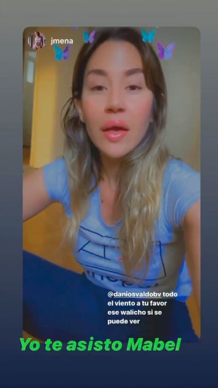 Pícara respuesta de Daniel Osvaldo a Jimena Barón tras contar que vuelven a la convivencia: "Yo te asisto"