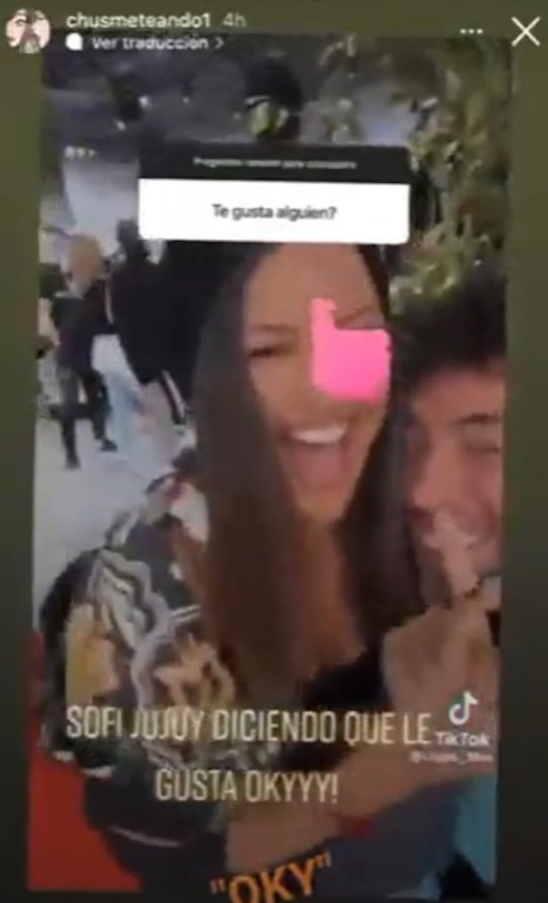 Pícara, Sofía "Jujuy" Jiménez blanqueó su romance con un famoso streamer