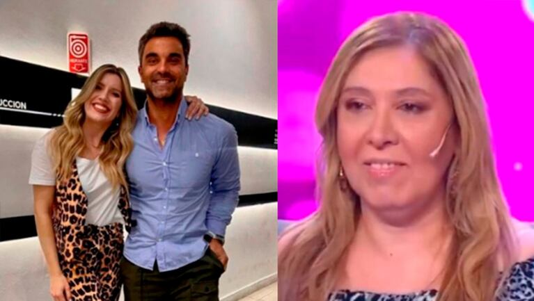 Pícaras reacciones de Laurita Fernández y Peluca Brusca cuando Pitty predijo su romance.