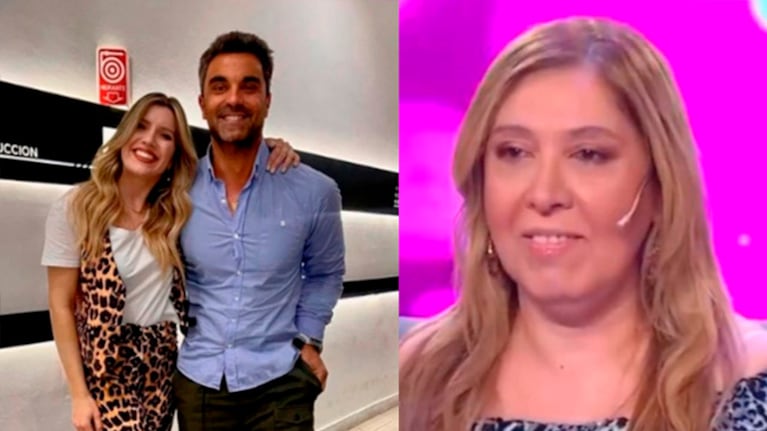 Pícaras reacciones de Laurita Fernández y Peluca Brusca cuando Pitty predijo su romance.
