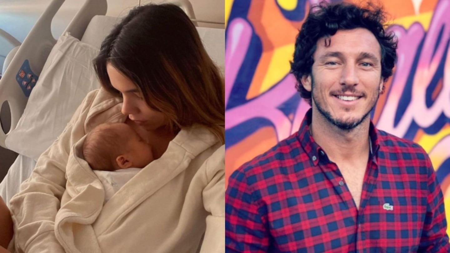 Pico Mónaco compartió la primera foto de Noah, su bebé, con Diana Arnopoulos: Los amores de mi vida