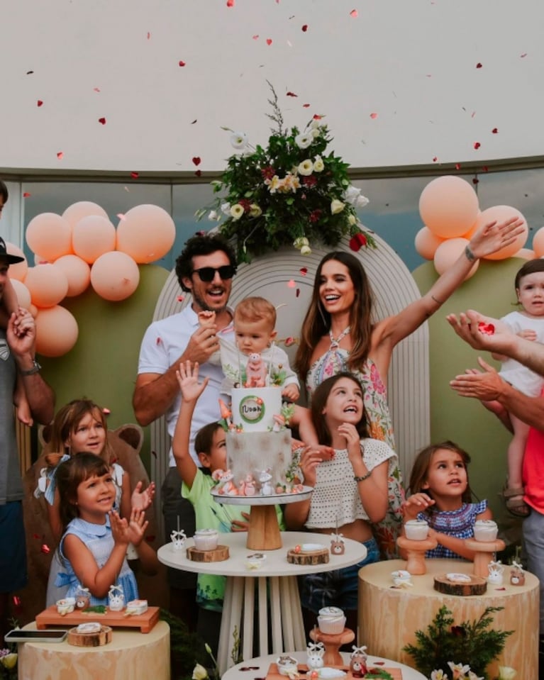 Pico Mónaco festejó el primer cumpleaños de su hijo: las fotos