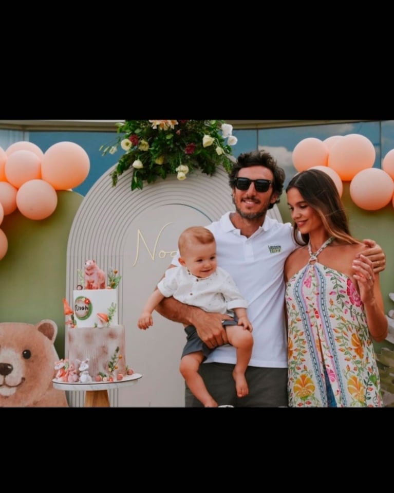 Pico Mónaco festejó el primer cumpleaños de su hijo: las fotos