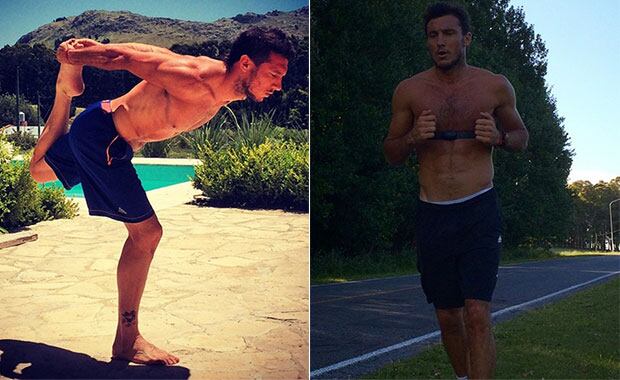 Pico Mónaco, un soltero en acción: mostró su escultural cuerpo haciendo ejercicios  (Foto: Instagram)