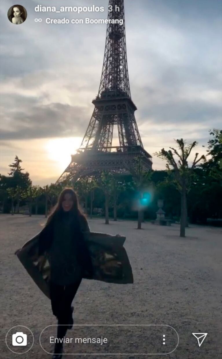 Pico Mónaco viajó a París junto a su ¿nueva amigovia?: paseo por la Torre Eiffel y Roland Garros