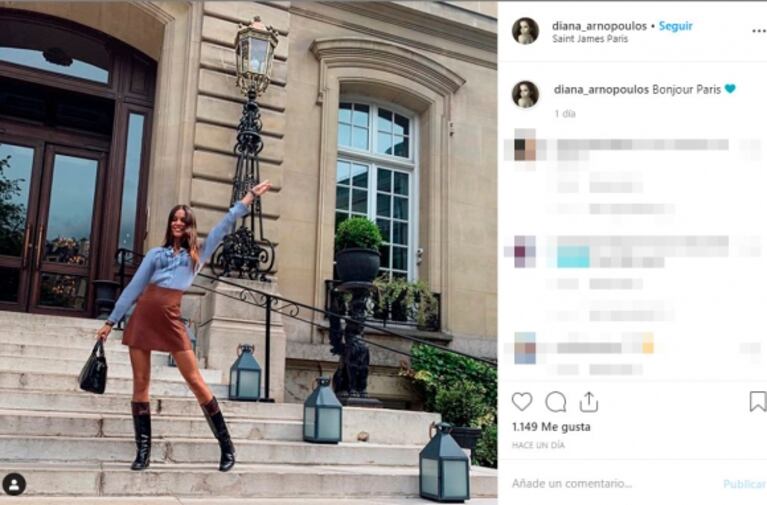 Pico Mónaco viajó a París junto a su ¿nueva amigovia?: paseo por la Torre Eiffel y Roland Garros
