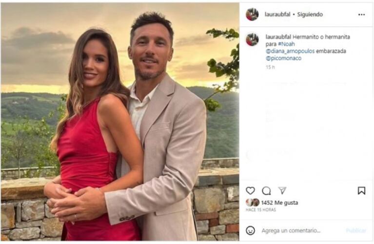 Pico Mónaco y Diana Arnopoulos anunciaron que serán padres otra vez: las fotos del embarazo