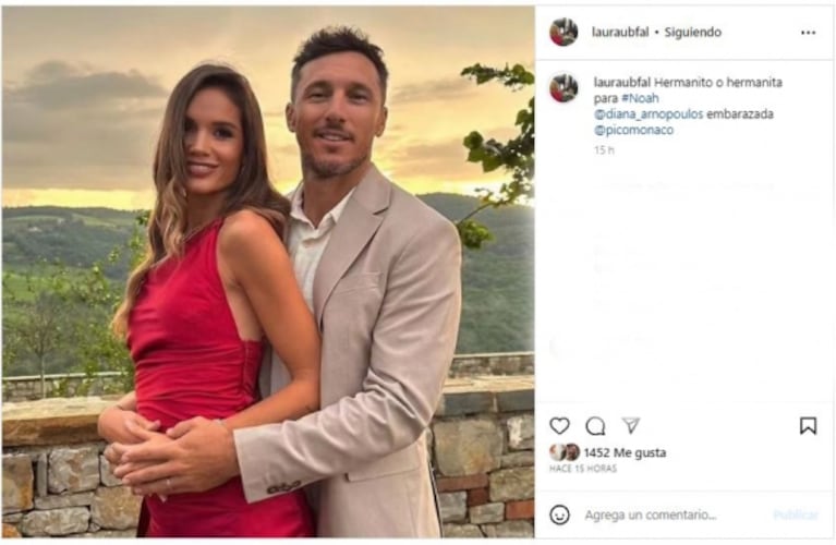 Pico Mónaco y Diana Arnopoulos anunciaron que serán padres otra vez: las fotos del embarazo