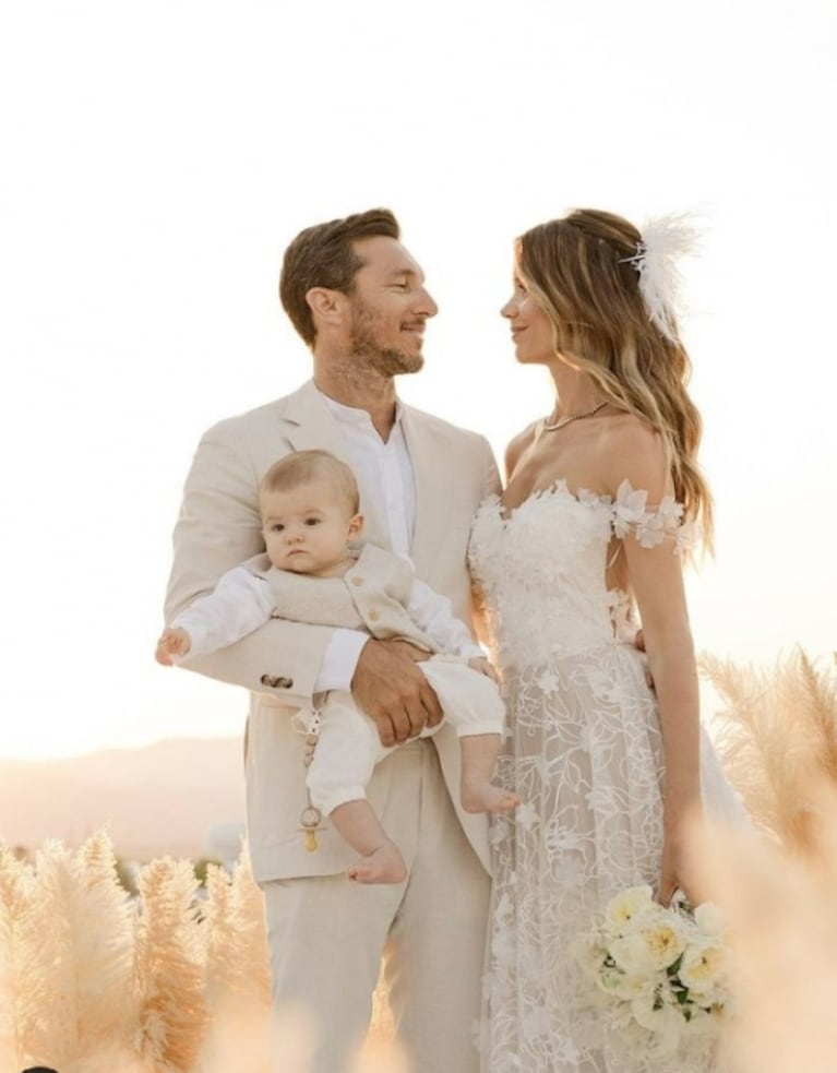 Pico Mónaco y Diana Arnopoulos compartieron las fotos más lindas de su casamiento en Grecia