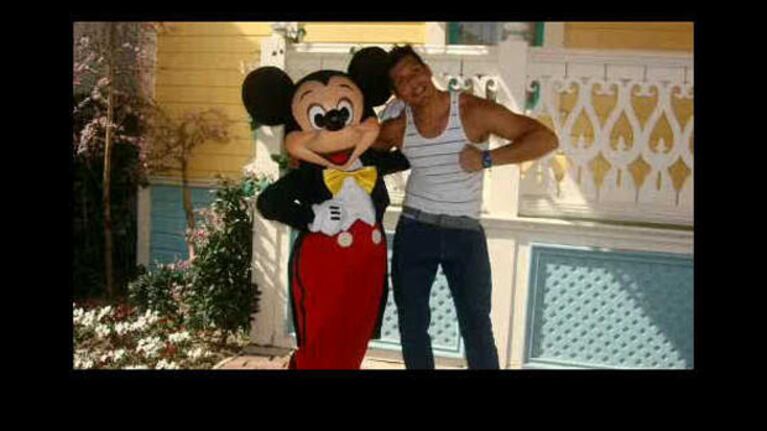 Pier y Wanda pasaron unos días en Eurodisney (Foto: @wanditanara)