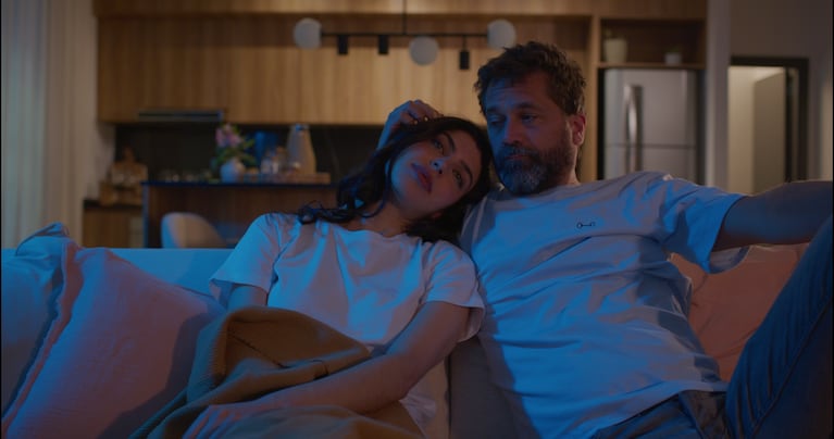 Pilar Fridman y NIcolás Pauls en Lo malo del amor.