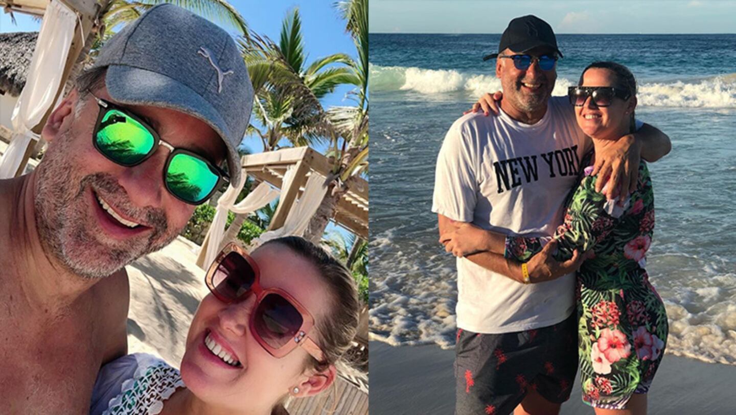 Pilar presentó a su novio desde Punta Cana.