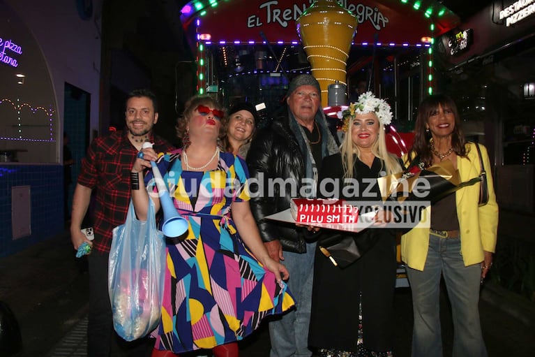 Pilar Smith celebró su cumpleaños con sus afectos (Foto: Movilpress)