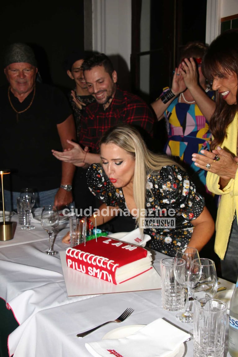 Pilar Smith celebró su cumpleaños (Foto: Movilpress)