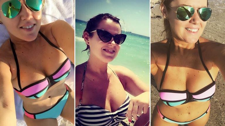 Pilar Smith, la periodista que lució sus curvas en Miami. (Foto: Instagram)