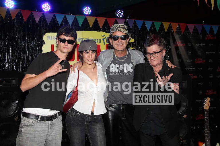 Pipo Cipolatti, Coti y amigos (Foto: Movilpress)