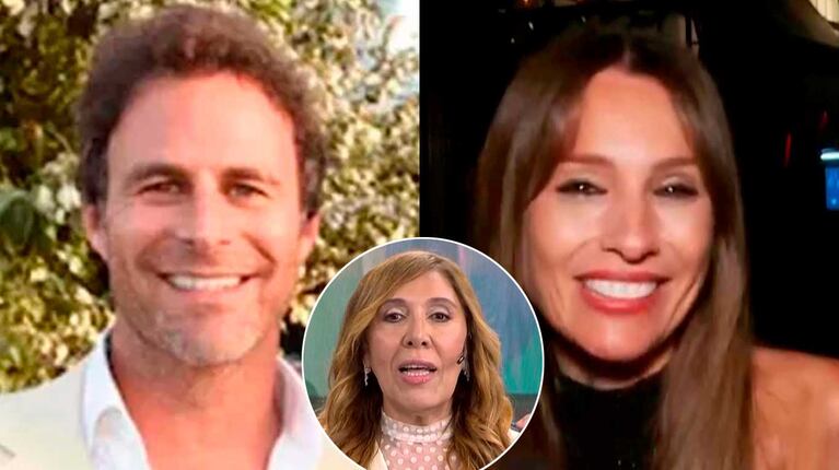 Pitty la numeróloga, Pampita y Martín Pepa (Foto: capturas elnueve y América TV)