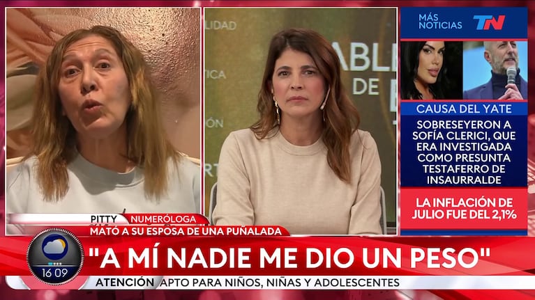 Pitty la Numeróloga sobre el femicidio de Devoto.