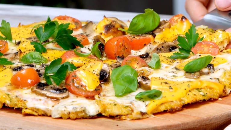 Pizza sin TACC, celíacos