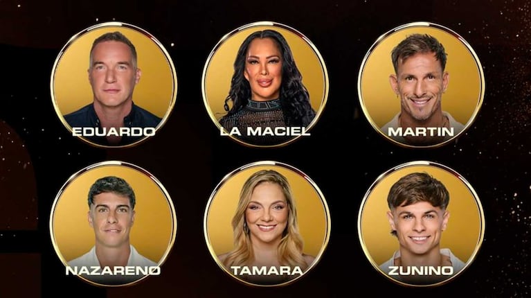 Placa de nominados de Gran Hermano del domingo 19-04-2026 (Foto: captura Telefe)