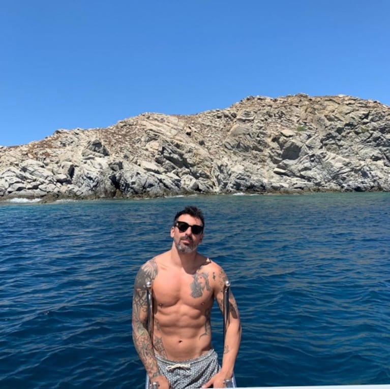 Pocho Lavezzi, ¿de novio con la modelo top Valentina Ferrer?: sus paradisíacas fotos en Grecia