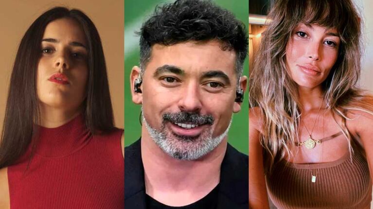 Pocho Lavezzi, Guadalupe Tauro y Natalia Borges (Fotos: Instagram)