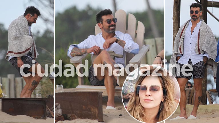 Pocho Lavezzi y Yanina Screpante