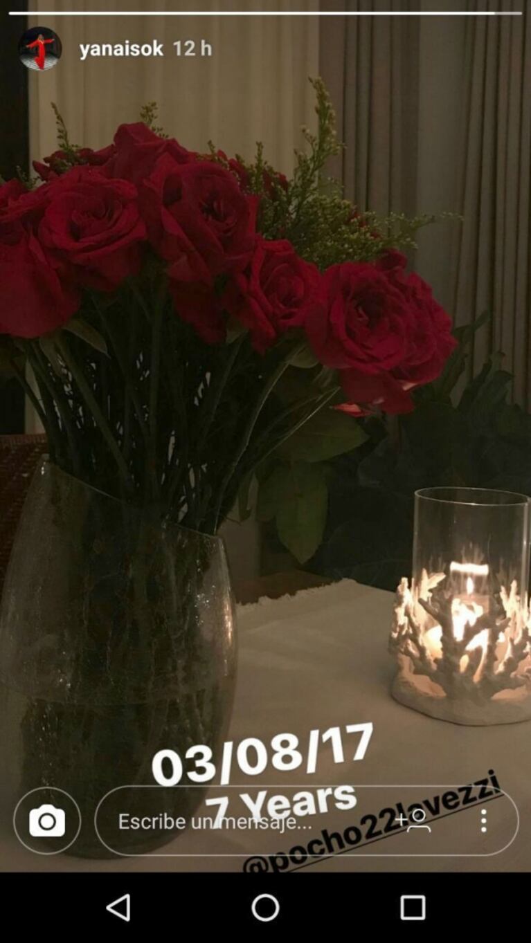 Pocho Lavezzi y Yanina Screpante, fotos sexies y mensajes románticos por sus 7 años de amor: "¡Por seguir compartiendo momentos! Feliz aniversario, mandarina"