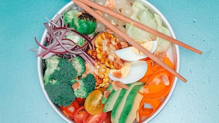 Poke Bowl de vegetales, una opción fresca para el almuerzo. Foto: Cucinare TV