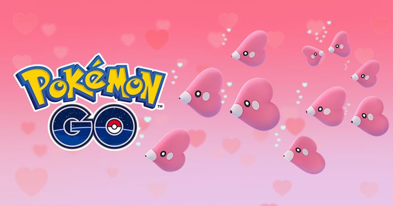 Pokémon Go Valentine's Day ya está disponible para la comunidad gamer