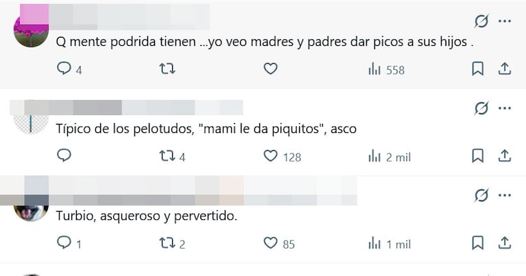 Polémica en Gran Hermano por los besos en la boca de la mamá de Manuel Ibero en el Congelados (Captura de X)