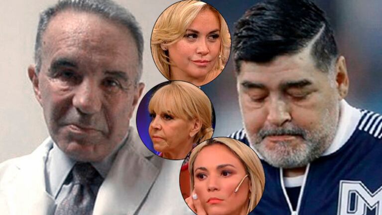 Polémica frase del doctor Alfredo Cahe sobre los romances de Diego Maradona: No lo amó ninguna mujer