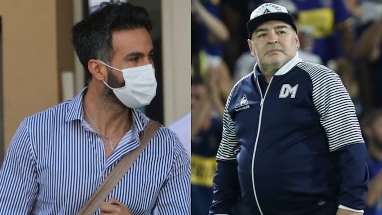 Polémica versión de Maradona y una pelea con su médico Leopoldo Luque: discusión, insultos y empujón