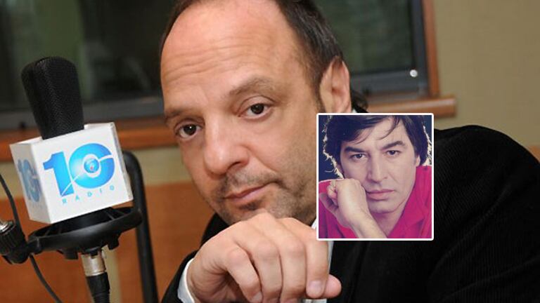 Polémicas declaraciones de Baby Etchecopar sobre Sandro. Fotos: Web.