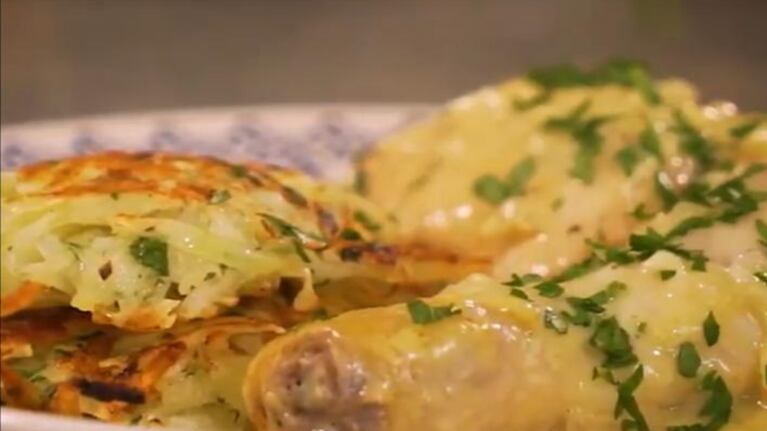 Pollo a la mostaza con papas rosti: una receta para conseguir un resultado único