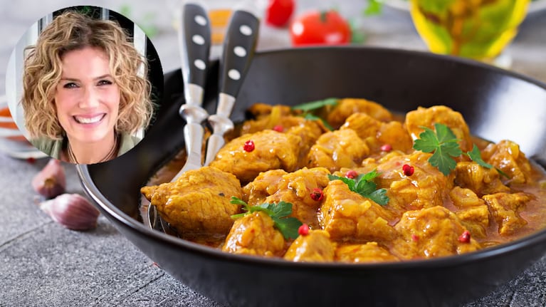 Pollo al curry, por Maru Botana