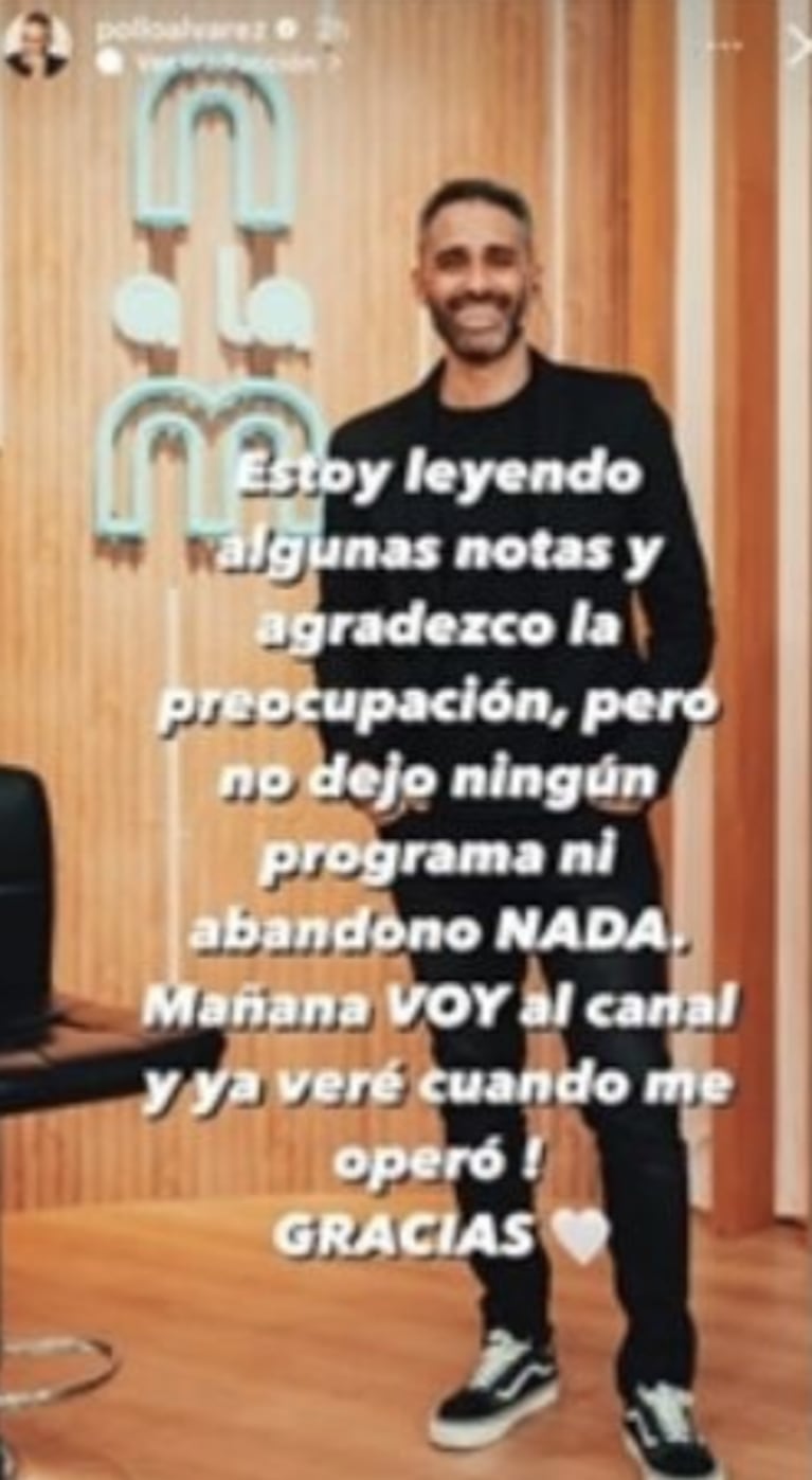 Pollo Álvarez deberá ser operado por una dolorosa lesión: "Tengo dolor y no puedo caminar"